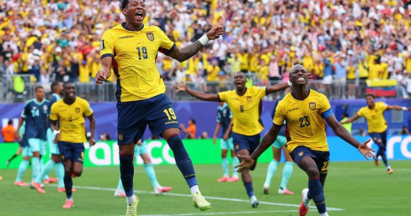 Cá cược thể thao uy tín: 19 đội vào vòng knock-out với màn ngược dòng của Ecuador - hình ảnh - rr88slot.vip Cá cược thể thao uy tín: 19 đội vào vòng knock-out với màn ngược dòng của Ecuador - hình ảnh - rr88slot.vip