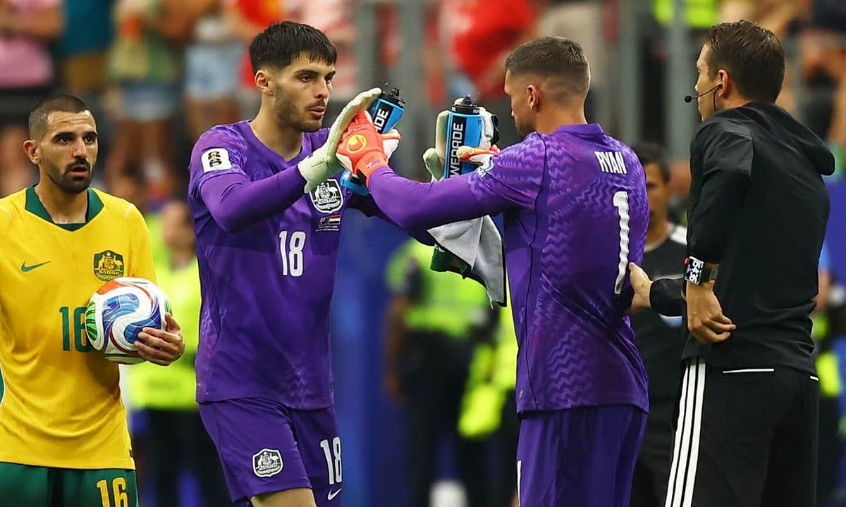Thay thủ môn trước loạt 11m, Australia vẫn thua Ai Cập ở World Cup 2026 - hình ảnh - rr88slot.vip Thay thủ môn trước loạt 11m, Australia vẫn thua Ai Cập ở World Cup 2026 - hình ảnh - rr88slot.vip